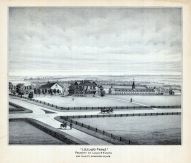Louis H. Everts, Louiland Farms, Near Falls City, Nebraska State Atlas 1885